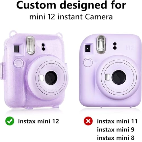 Instax Mini 12 Case - Instax Mini 12 Glitter