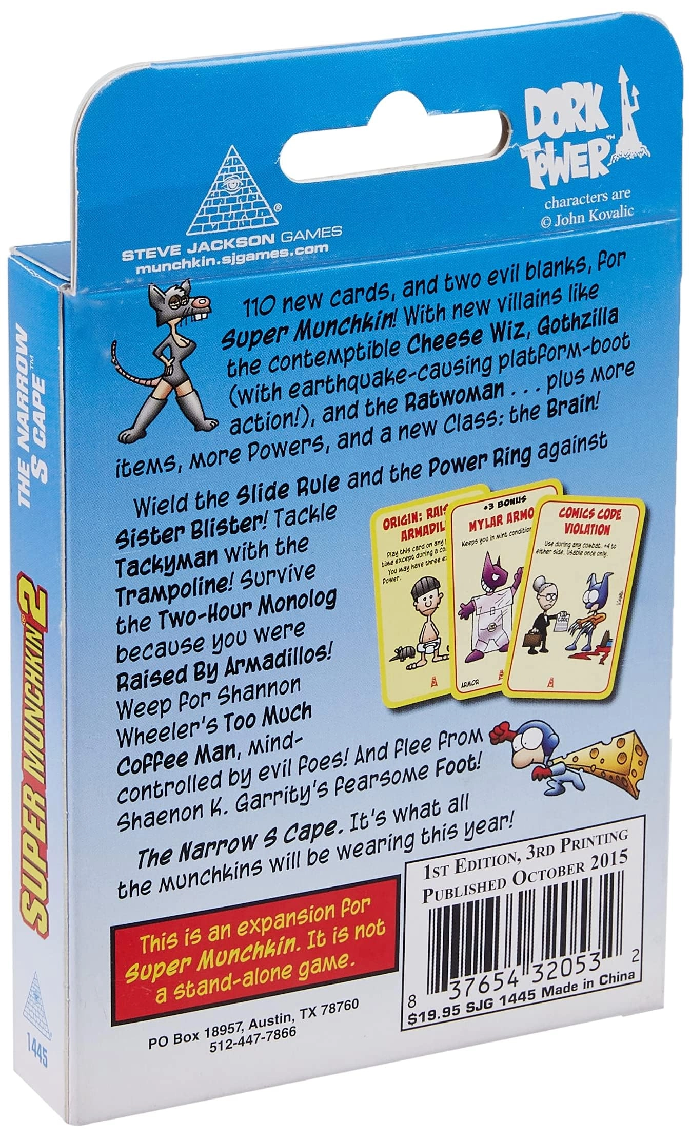 Super Munchkin 2: The Narrow S Cape - Card Game