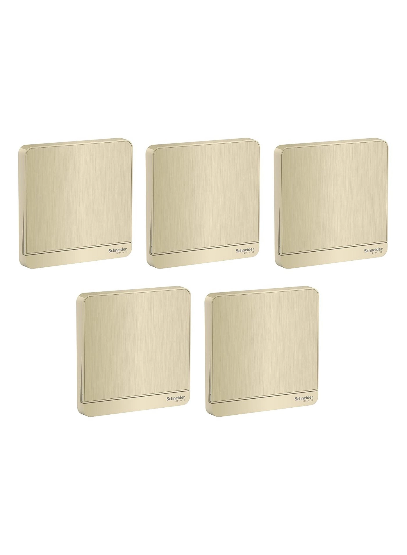 Schneider Electric AvatarOn 16AX 1-Gang 1-Way Switch - 5 pcs