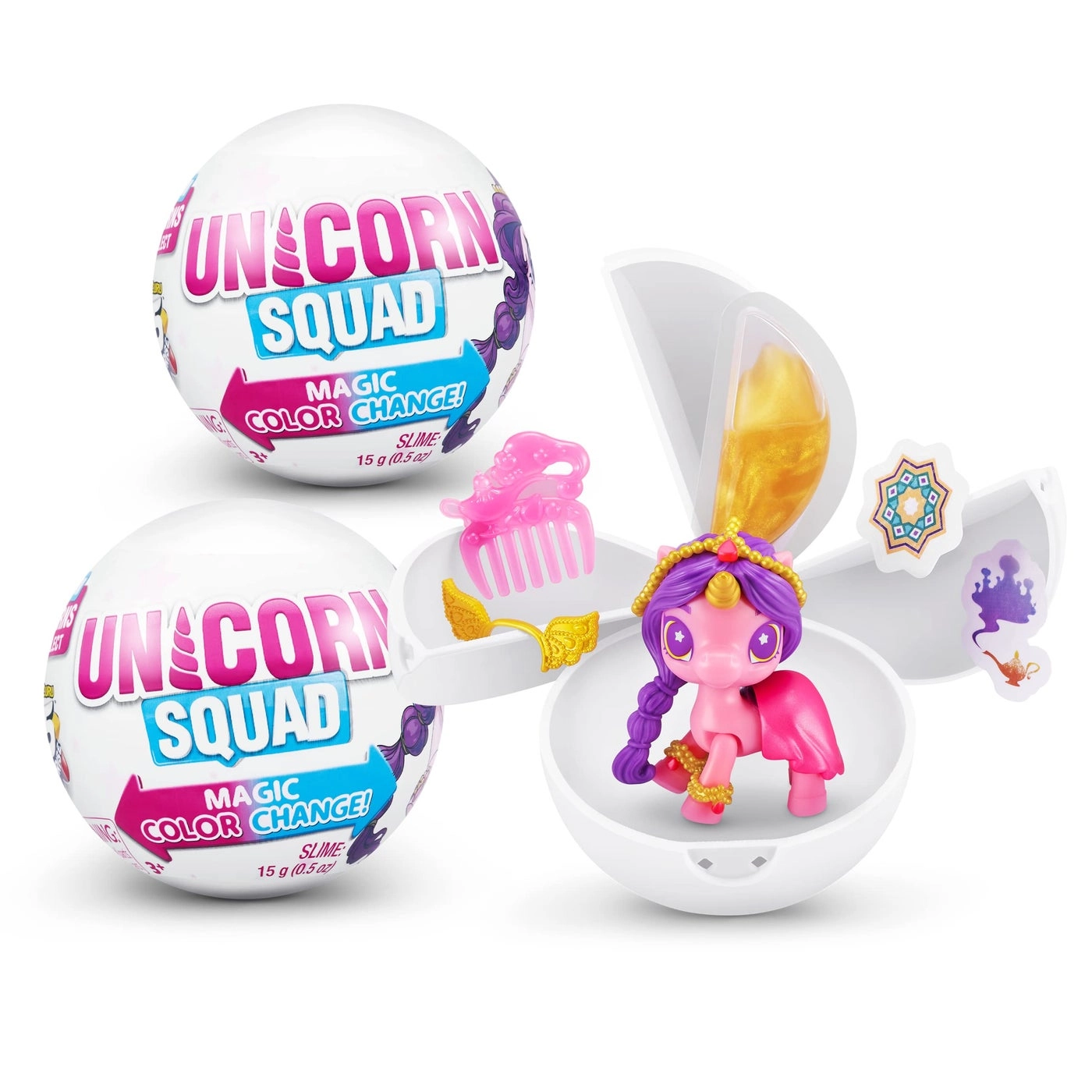 ZURU Unicorn Squad Series 7 - Magic Color Change Glowing Fairies 2 pcs