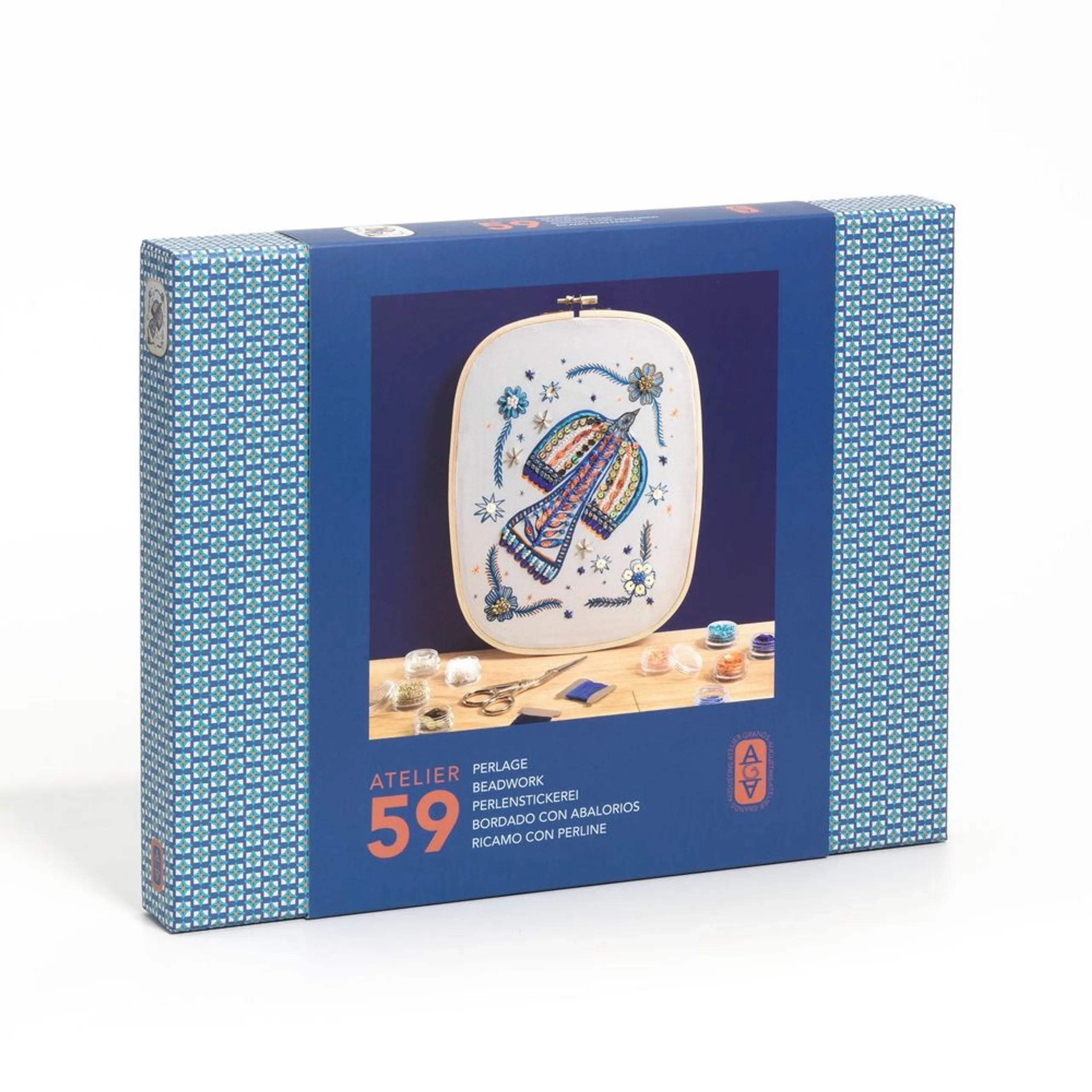 DJECO Atelier 59 - Beadwork Kit Multicolor