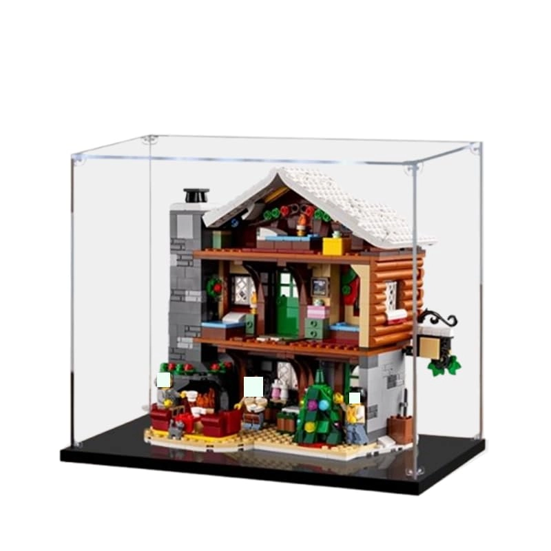Lego Icons 10325 Display Case - White Bottom 15.74x7.87x9.84in.