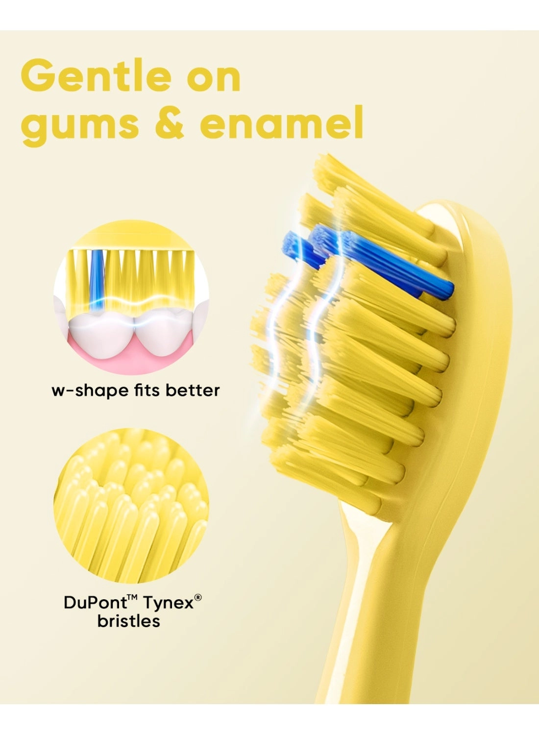 DY156 - Rechargeable Sonic 3 Brush Heads