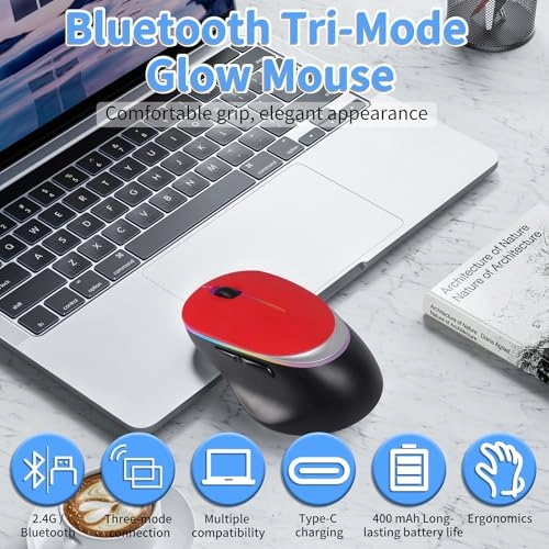 Ergonomic Vertical Mouse - Bluetooth