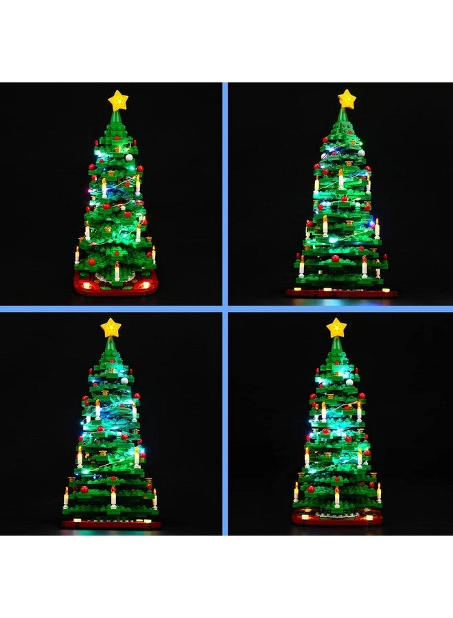 Led Light Kit - Compatible with Lego Christmas Tree 40573 Music Version