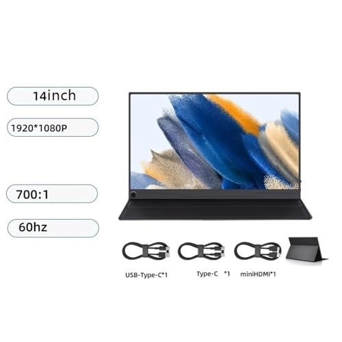 Portable Monitor - wpenshiDM125 1 Inches 1920*1080