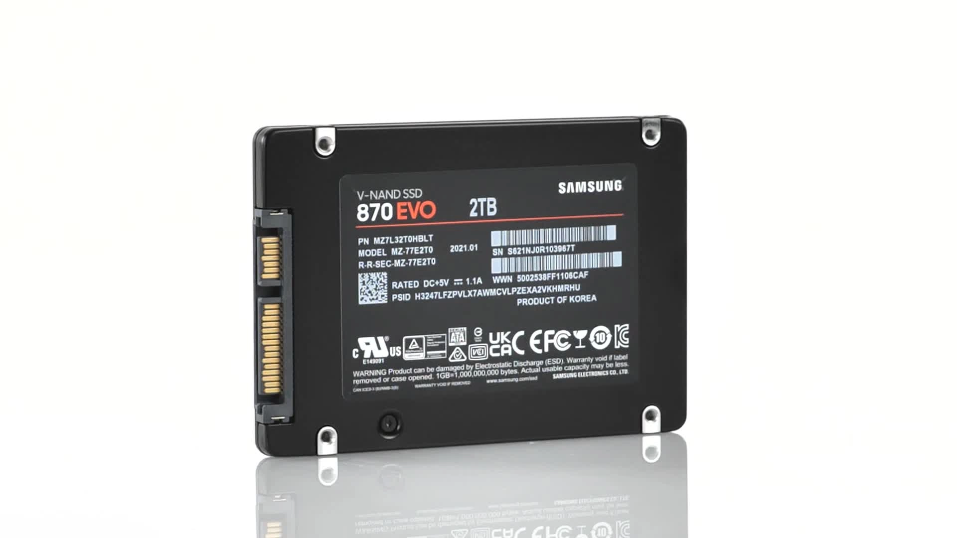 870 EVO - 2 TB 2.5-inch