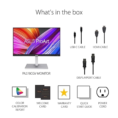 PA278CGV - 27 Inches 2560x1440