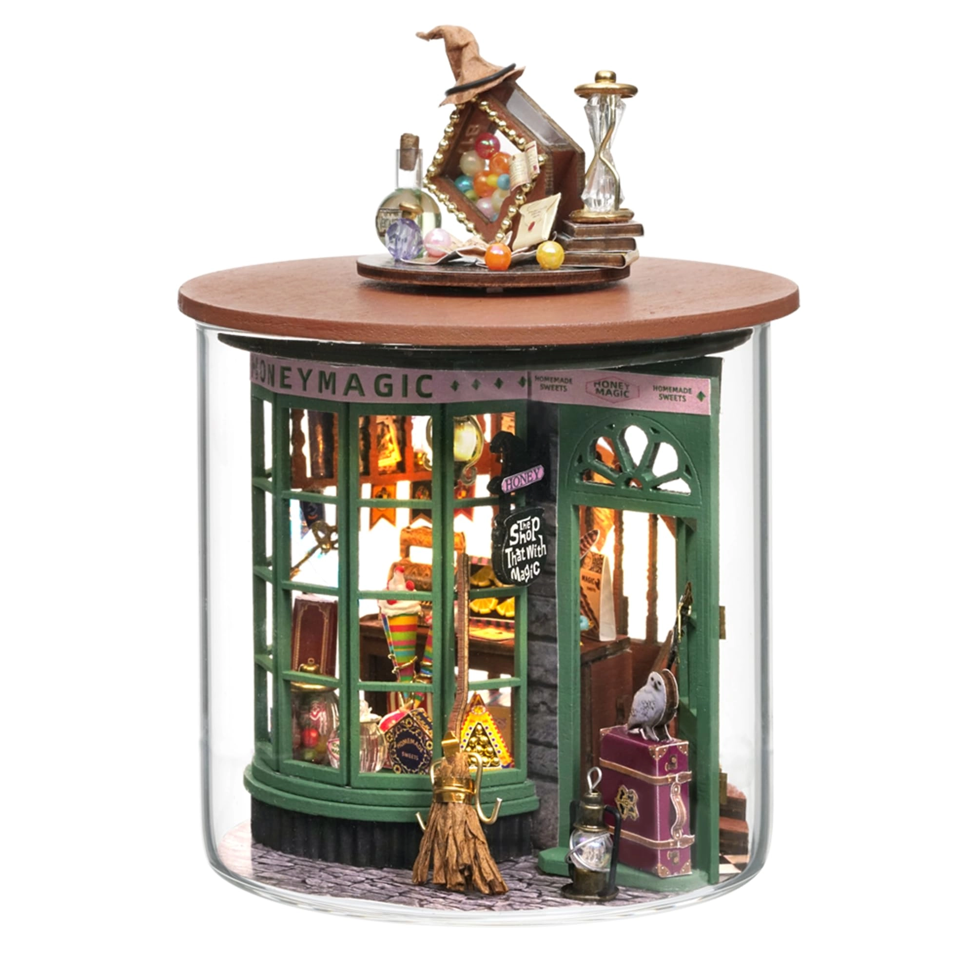 Romantic and Cute Dollhouse Miniature DIY House Kit - Paris Gift Store