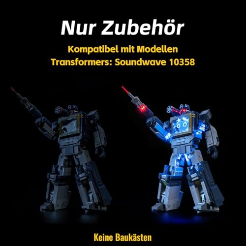 10358 Soundwave - LED Light Set Compatible with Lego