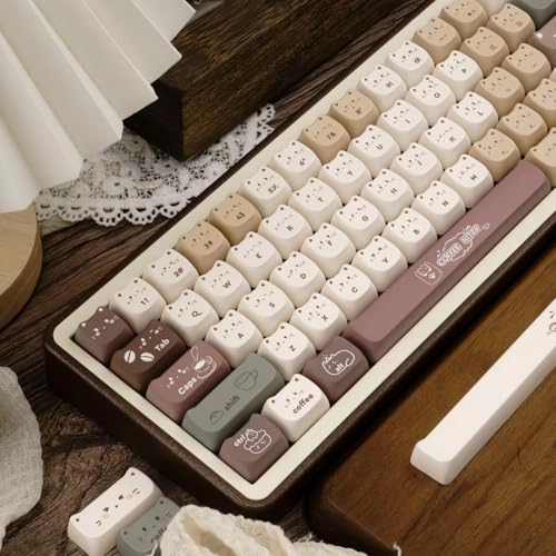 Mao Profile PBT Keycaps - keyboard