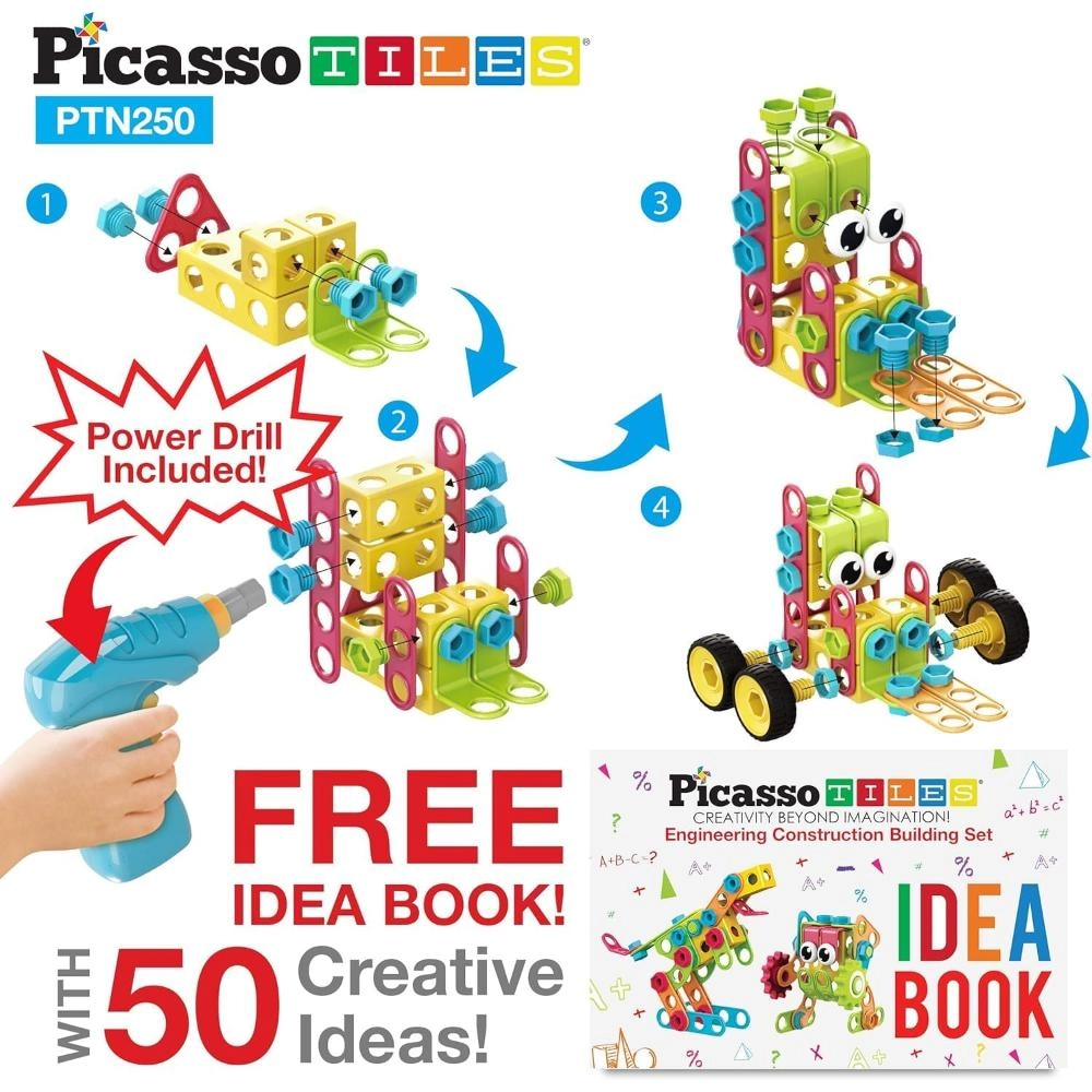 Engineering Construction Building Set - 250 pcs