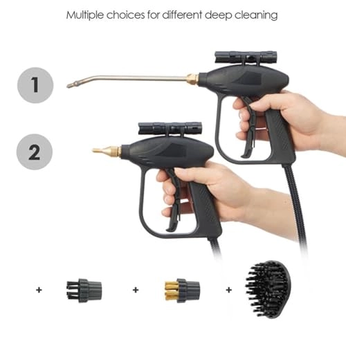 High Pressure Steam Cleaner - 2600W Handheld Tankless