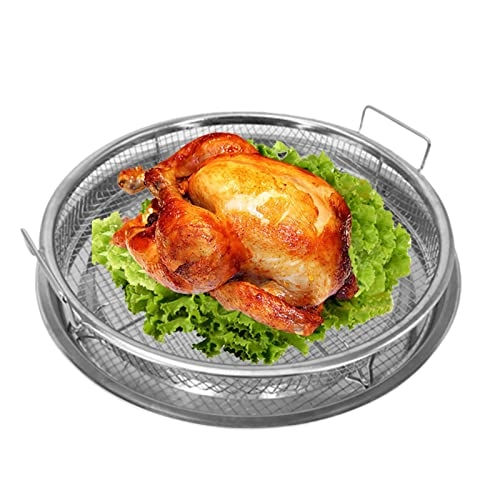 Air Fryer Crisper Tray And Rack - Stainless steel 2-piece