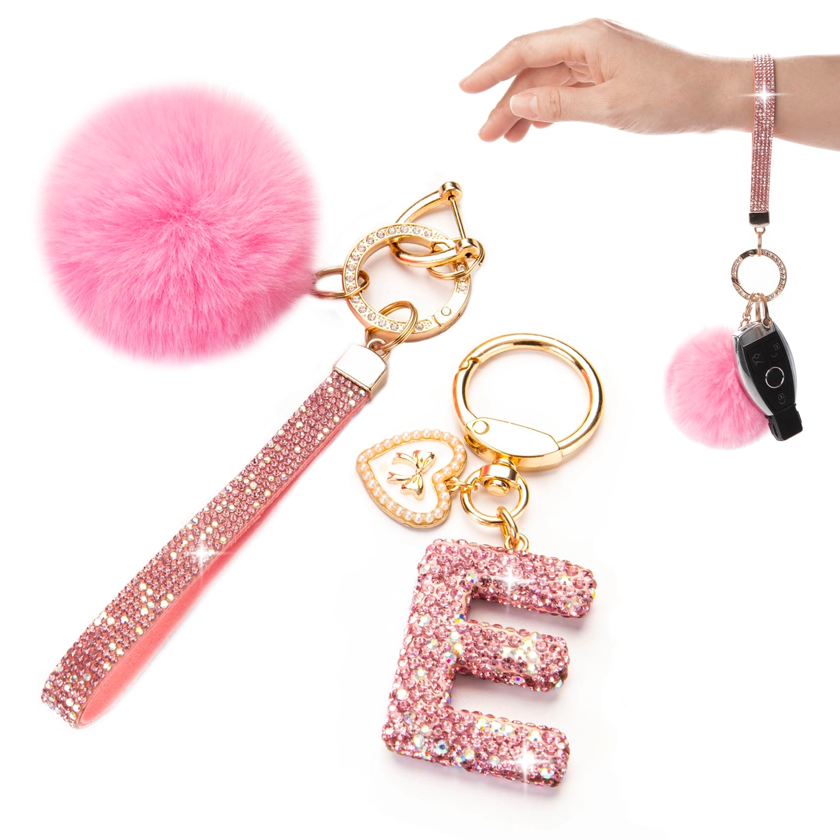 Initial Keychain - Letter