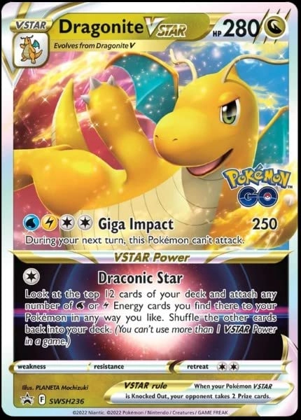 Pokémon Dragonite VSTAR SWSH236