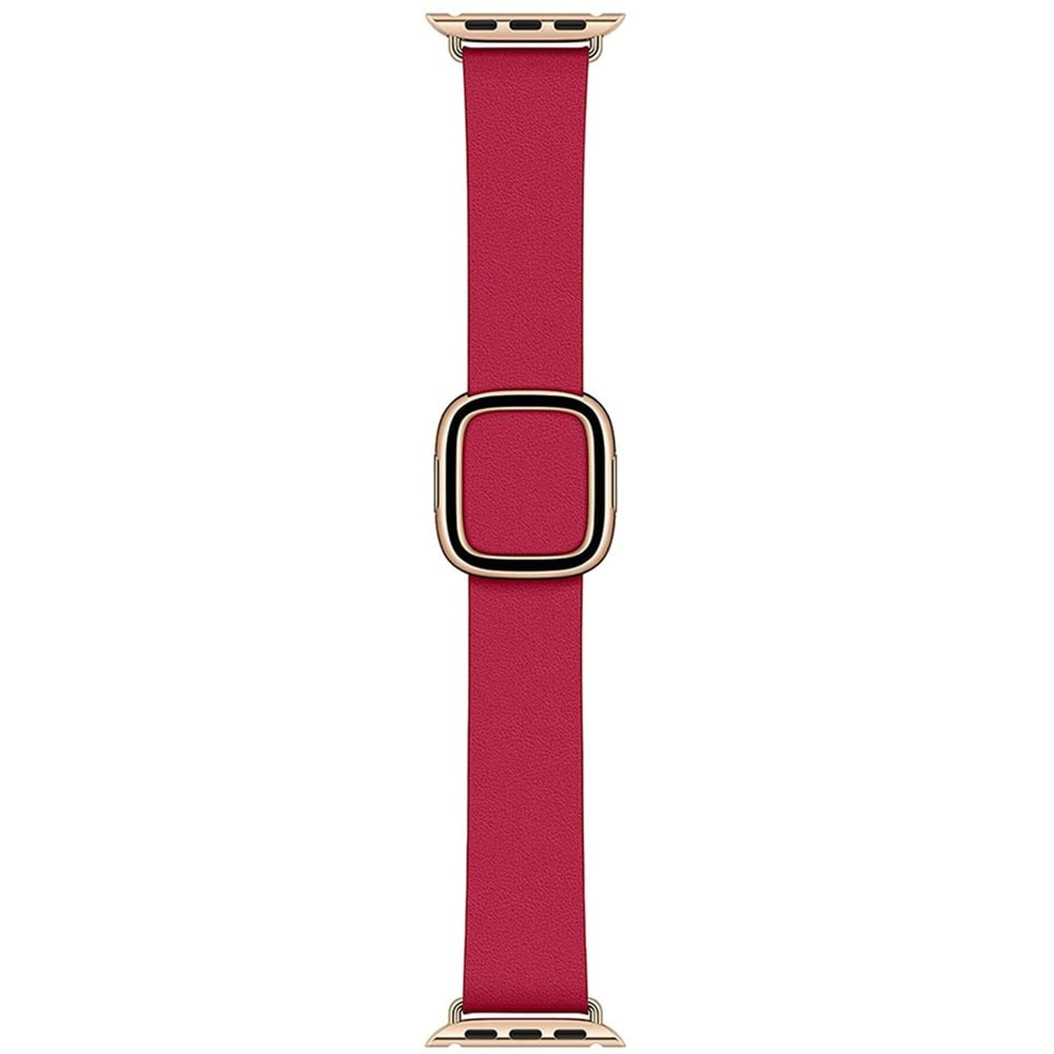 Leather Modern Buckle Watch Band for Apple Watch 38mm