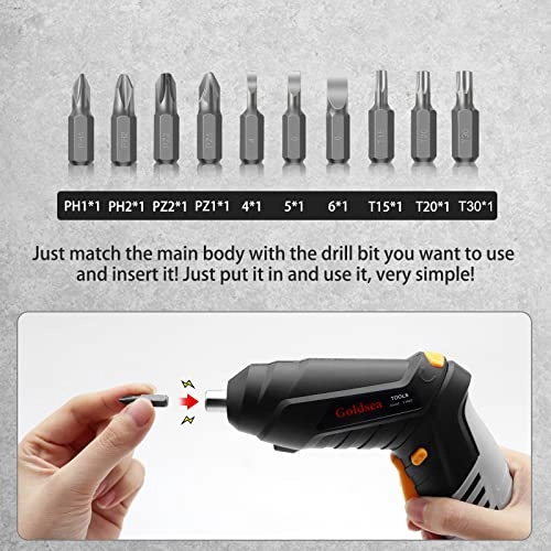 Cordless Power Screwdriver - 1500mAh