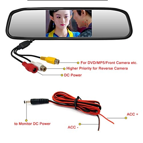 Car Mirror Monitor - 4.3 inch