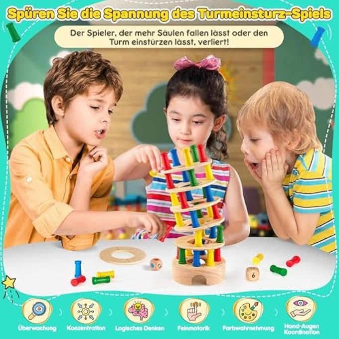 Wooden Board Game - 4 - 18 years 48 pieces