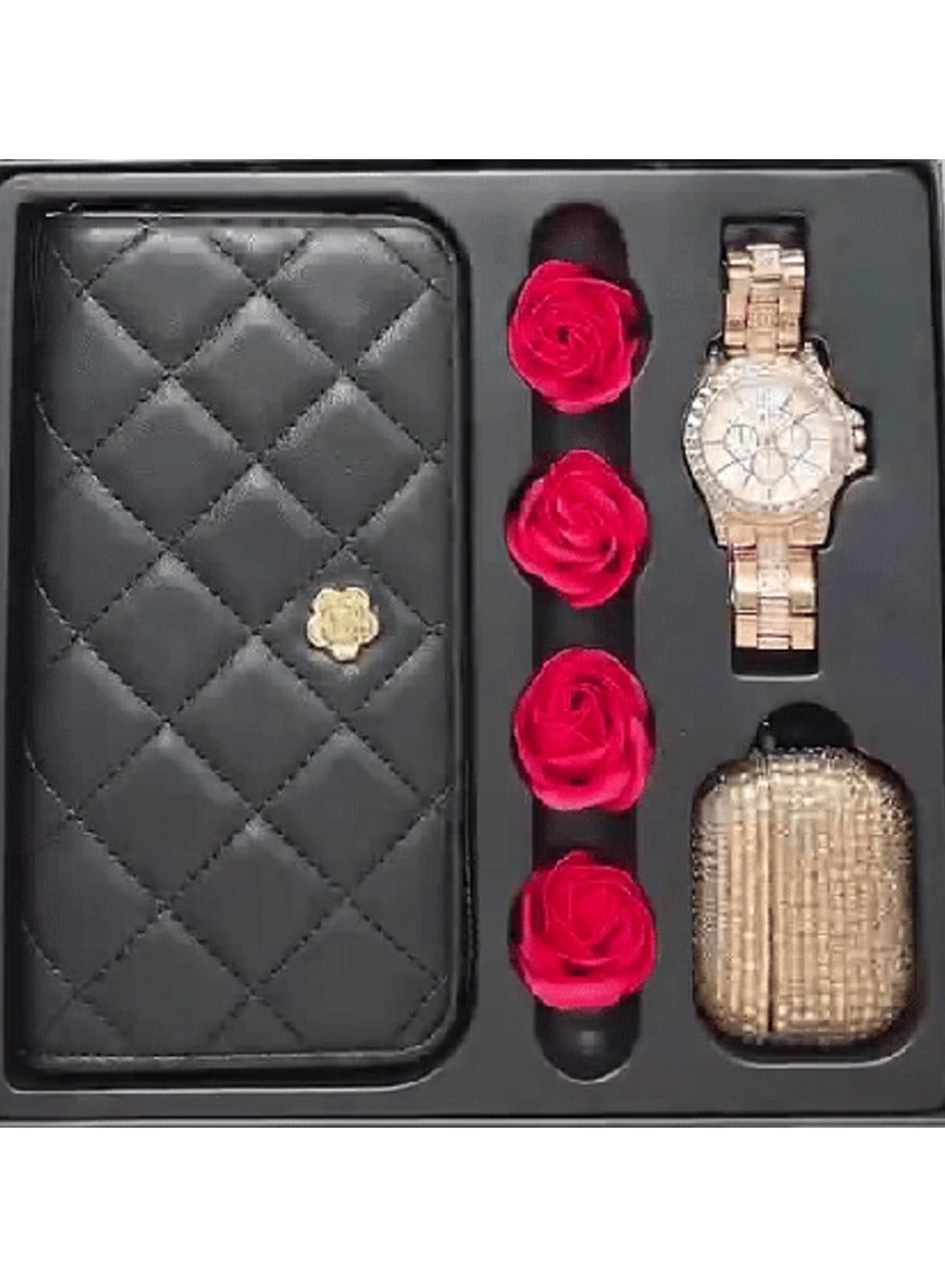 Wallet + Watch + TWS Earphone