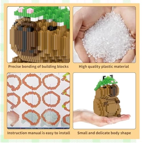 Capybara Mini Building Blocks - 1606pcs