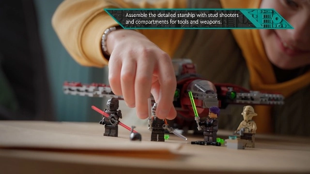 Star Wars Ahsoka Tano's T-6 Jedi Shuttle (75362)