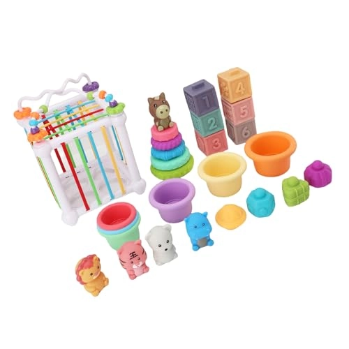 Soft Stacking Building Blocks - Water Play 6 Colors