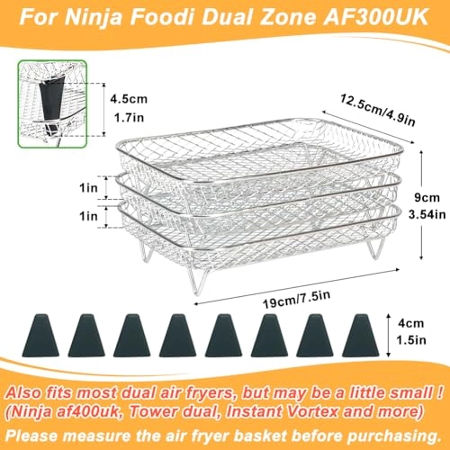 Air Fryer Rack - Aluminium, Plastic, Stainless Steel
