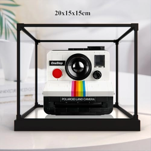 Figures Display Box - acrylic for LEGO 21345 Polarbiid C-amera
