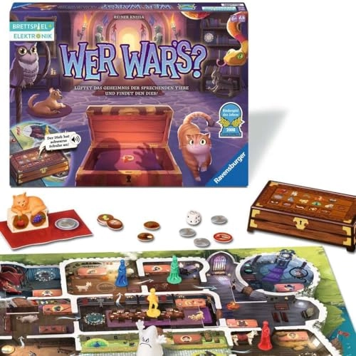 Wer war's? - Kinderspiel: Lüftet das Geheimnis der sprechenden Tiere und findet den Dieb! (German)