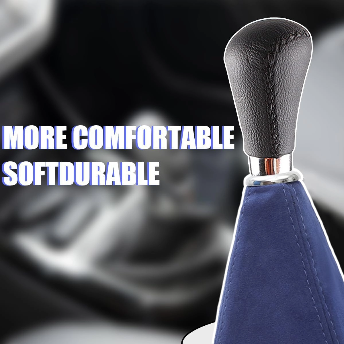 Shift Boot Cover - Suede Black