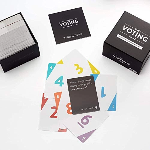The Voting Game - 17+ 160 Question Cards