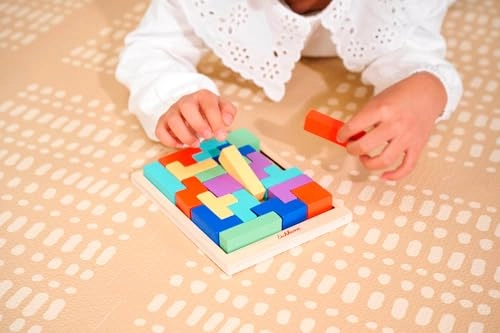 EH Games Shape Tile Game - 3 years and up 20 pieces