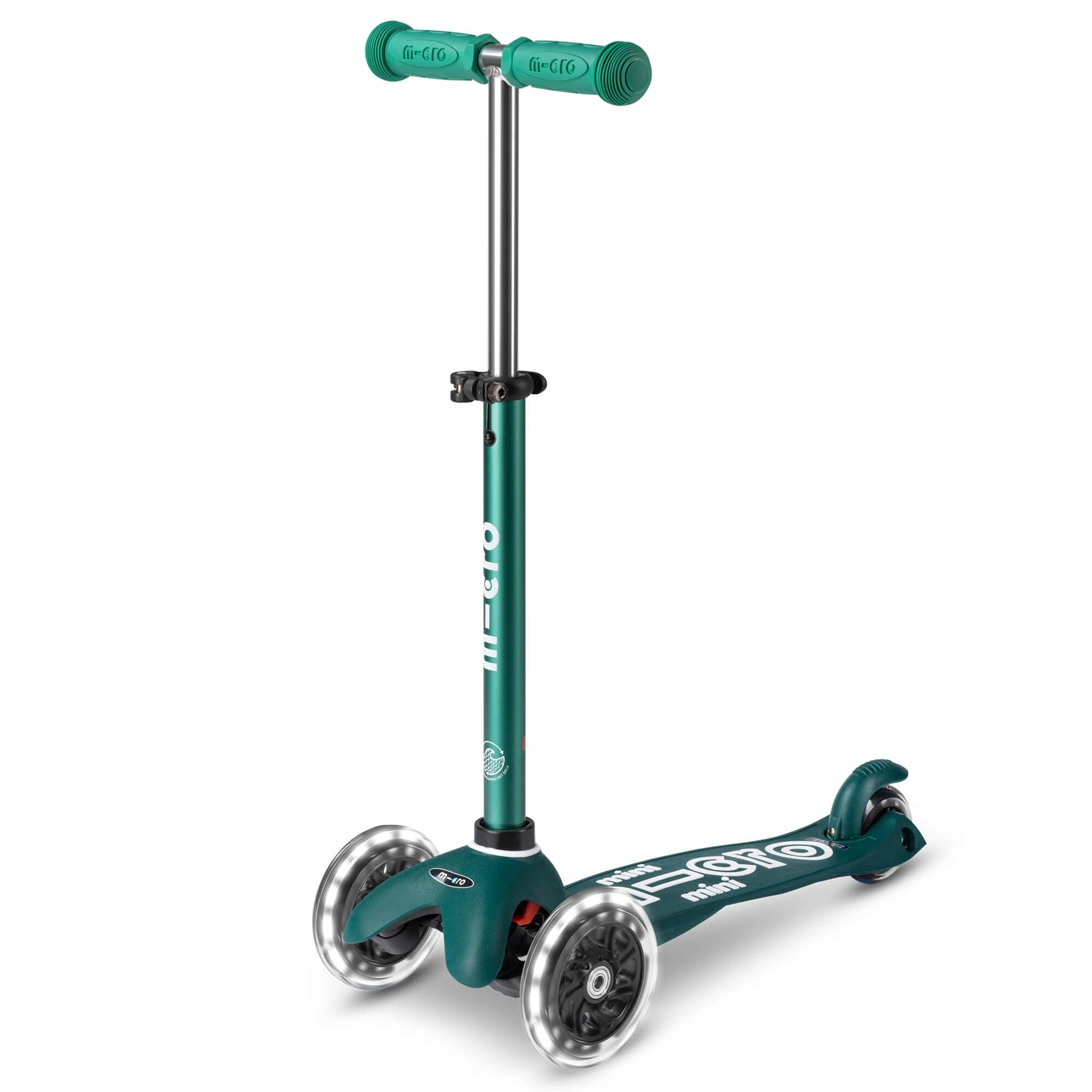 Mini Deluxe 3-Wheel Kick Scooter – 120/85 mm LED
