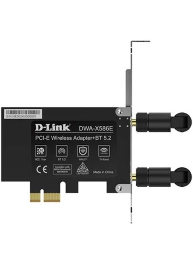 DWA-X586E - 6GHz/5GHz/2.4GHz PCIe WI-FI 6E
