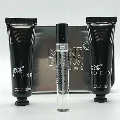Mont Blanc Legend Discovery - Eau De Toilette 7.5ml + Shower Gel - 30ml + After Shave Balm - 30ml