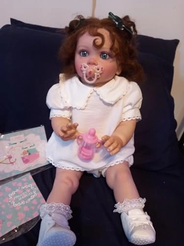 Reborn Baby Doll - 26 inches Silicone vinyl Toddler Girl Ages 10+