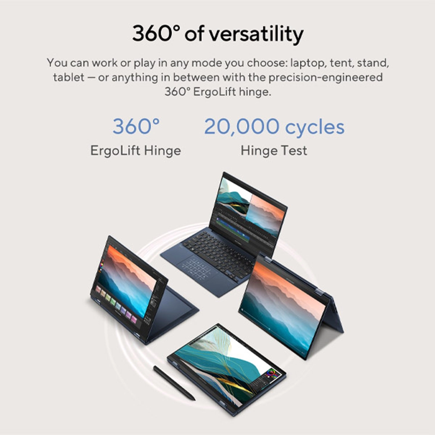 Zenbook S 13 Flip OLED UP5302ZA-OLED107W - 13.3'' Core i7 16GB DDR5 512GB SSD