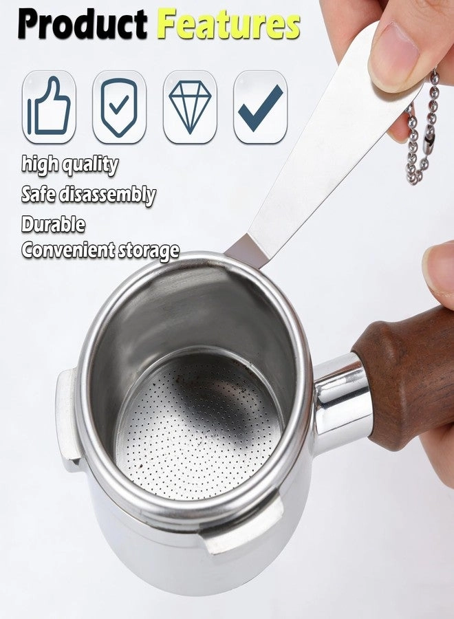 Filter Basket Remover - Stainless Steel + Magnets - 2