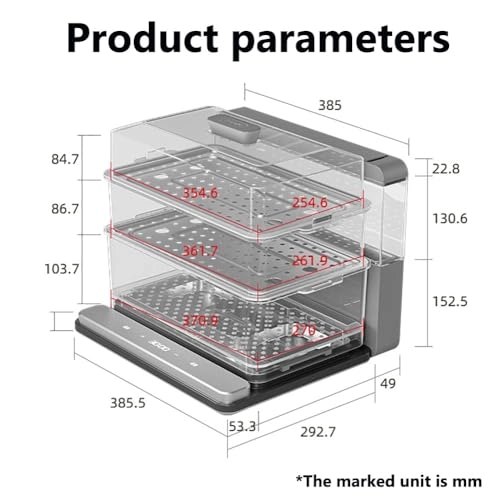 1400w Electric Vegetable Steamer - 20L