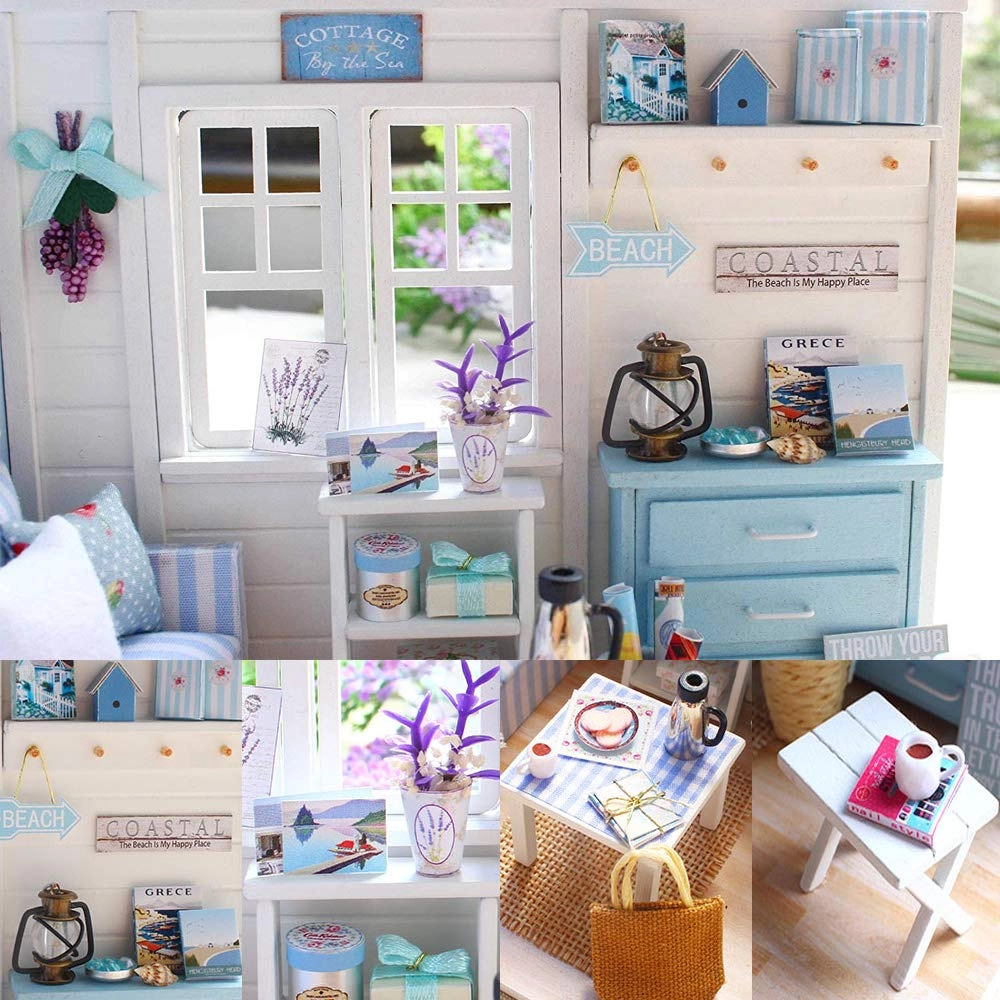 DIY Miniature Dollhouse Kit - Warm Moment 1:24