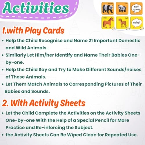 Animals Their Babies & Sounds - 4 years and up 63 pieces