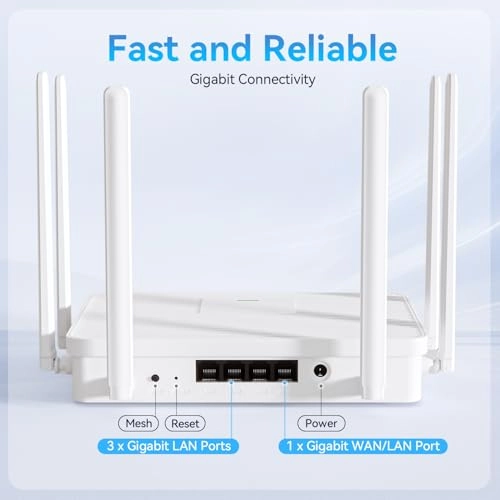 WR3000K - 3000 Mbps WiFi 6