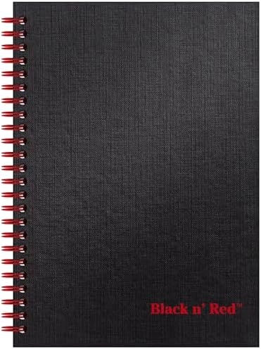 Black n' Red Business Journal 8-1/4" x 5-1/4" Hardcover - Lined 70 Sheets