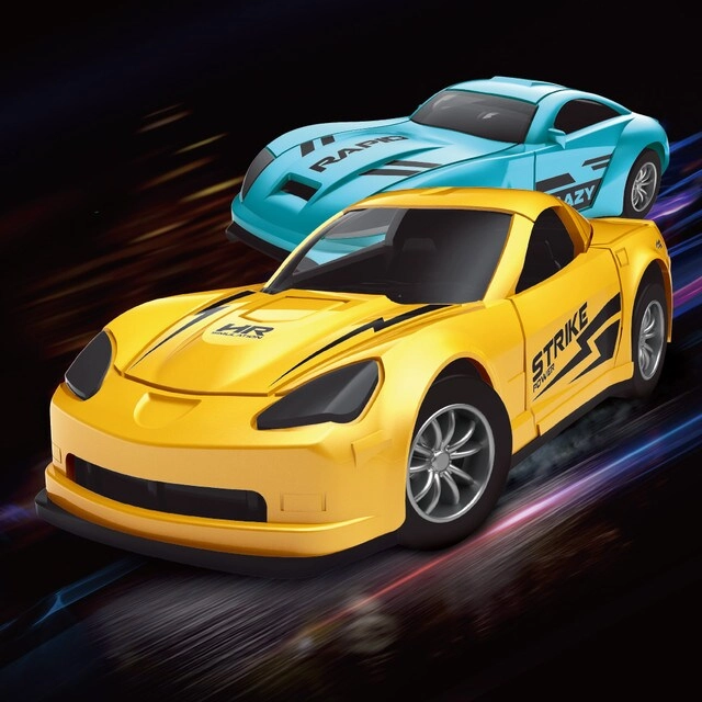 Slide Die Cast Toy Car Play Set - 16pcs