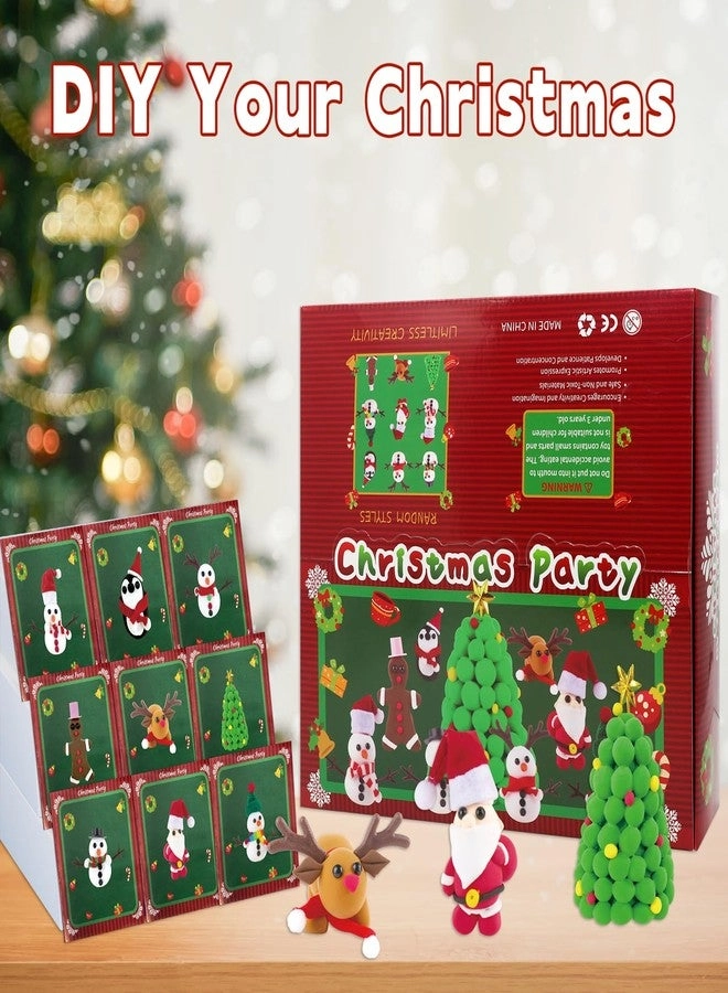 Snowman + Gingerbread Man + Santa + Penguins + Elk + Christmas Tree - 9 Pack