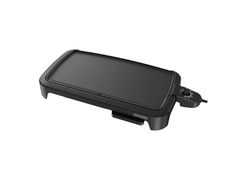 Family-Sized Electric Griddle - 200 square inches (10"x20")