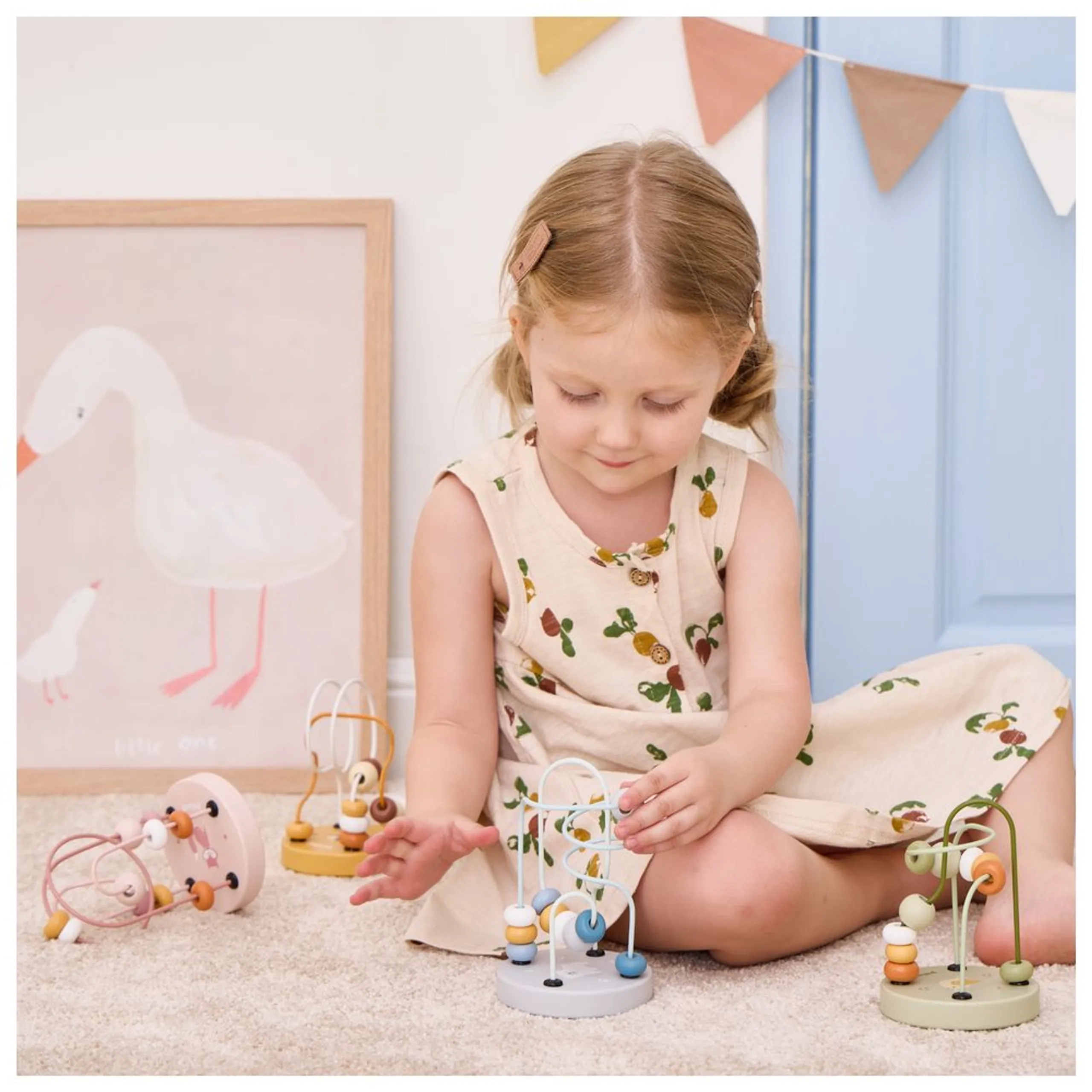 Wooden Bead Maze - 12 months+ 10 pieces