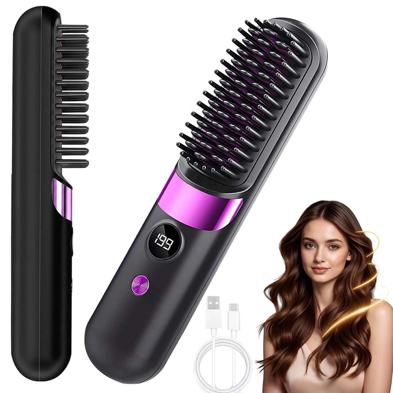 Bukbas Go Brush Pro - Cordless USB-C Rechargeable